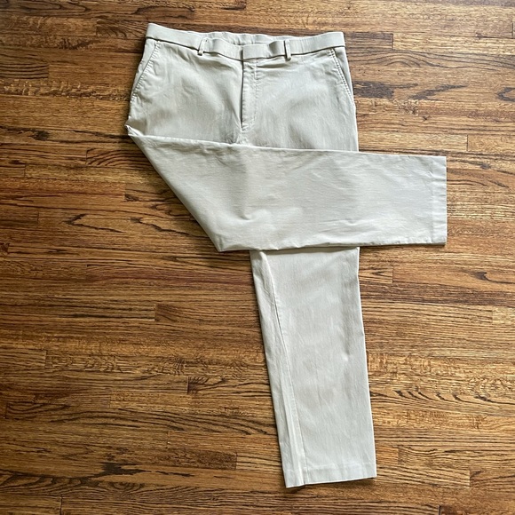 Michael Strahan Slim Fit Dress Pants in Tan NWOT - Picture 4 of 6